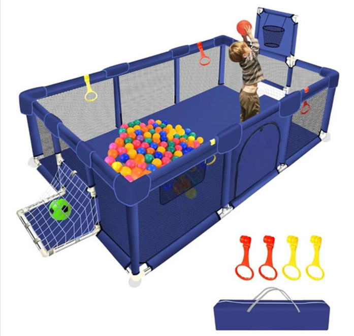 CORRAL DE JUEGOS PARA NIÑOS 2026 AZUL🩵